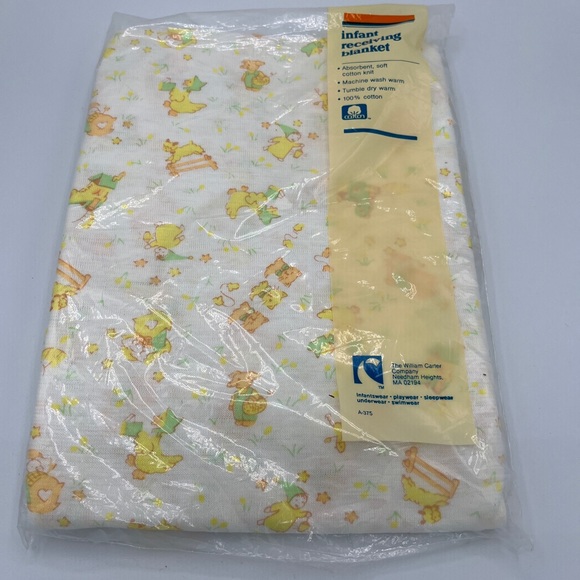 Vintage Carter’s Infant Receiving Blanket NEW - Picture 2 of 6